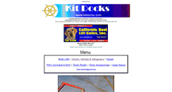 Desktop Screenshot of kitdocks.com